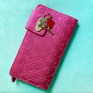 Metallic Pink 💖 Heart Wallet 💖